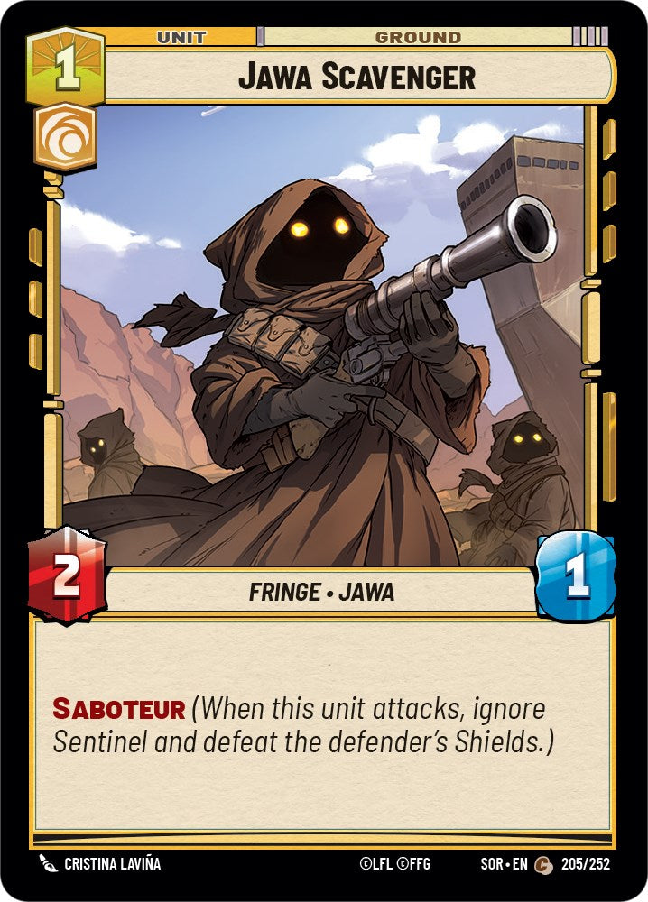 {SW-C} Jawa Scavenger (205/252) [Spark of Rebellion]