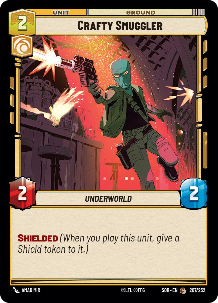{SW-C}Crafty Smuggler (207/252) [Spark of Rebellion]