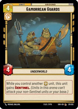 {SW-C} Gamorrean Guards (211/252) [Spark of Rebellion]