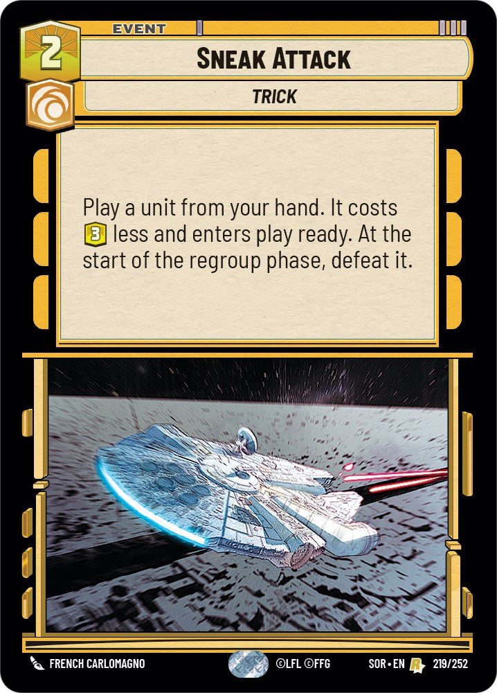 {SW-R}Sneak Attack (219/252) [Spark of Rebellion]