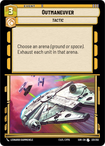{SW-C}Outmaneuver (221/252) [Spark of Rebellion]