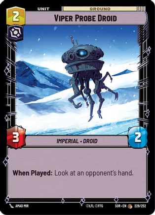 {SW-C}Viper Probe Droid (228/252) [Spark of Rebellion]