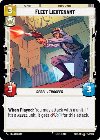{SW-C}Fleet Lieutenant (240/252) [Spark of Rebellion]