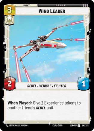 {SW-C}Wing Leader (241/252) [Spark of Rebellion]