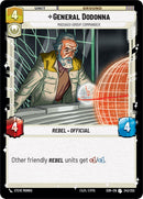 {SW-C}General Dodonna - Massassi Group Commander (242/252) [Spark of Rebellion]