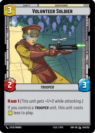 {SW-C}Volunteer Soldier (248/252) [Spark of Rebellion]