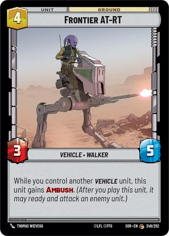 {SW-C}Frontier AT-RT (249/252) [Spark of Rebellion]