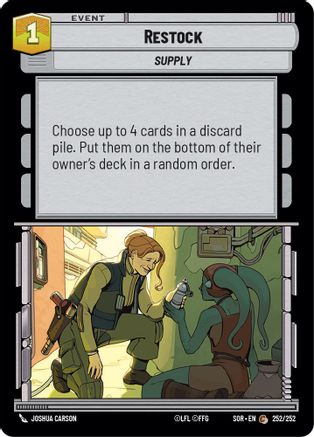 {SW-C}Restock (252/252) [Spark of Rebellion]