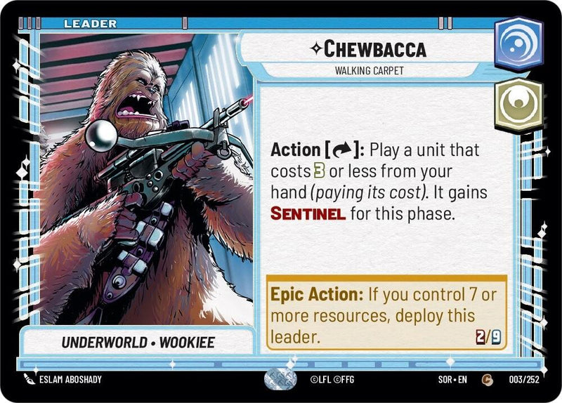 {SW-LD}Chewbacca - Walking Carpet (003/252) [Spark of Rebellion]