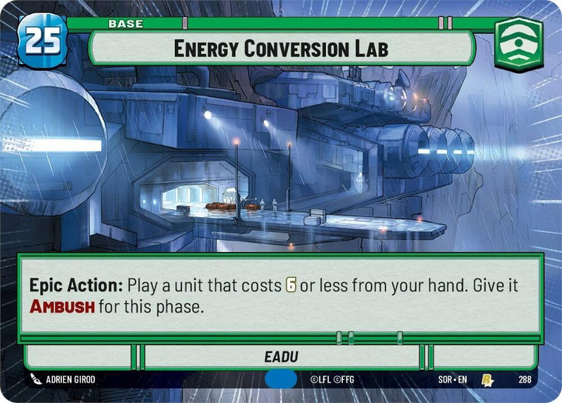 {SW-R} Energy Conversion Lab (Hyperspace) (288) [Spark of Rebellion]