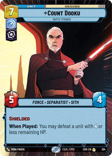 {SW-R}Count Dooku - Darth Tyranus (Hyperspace) (304) [Spark of Rebellion]