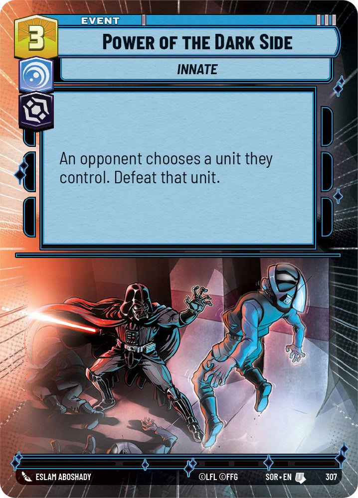 {SW-C}Power of the Dark Side (Hyperspace) (307) [Spark of Rebellion]