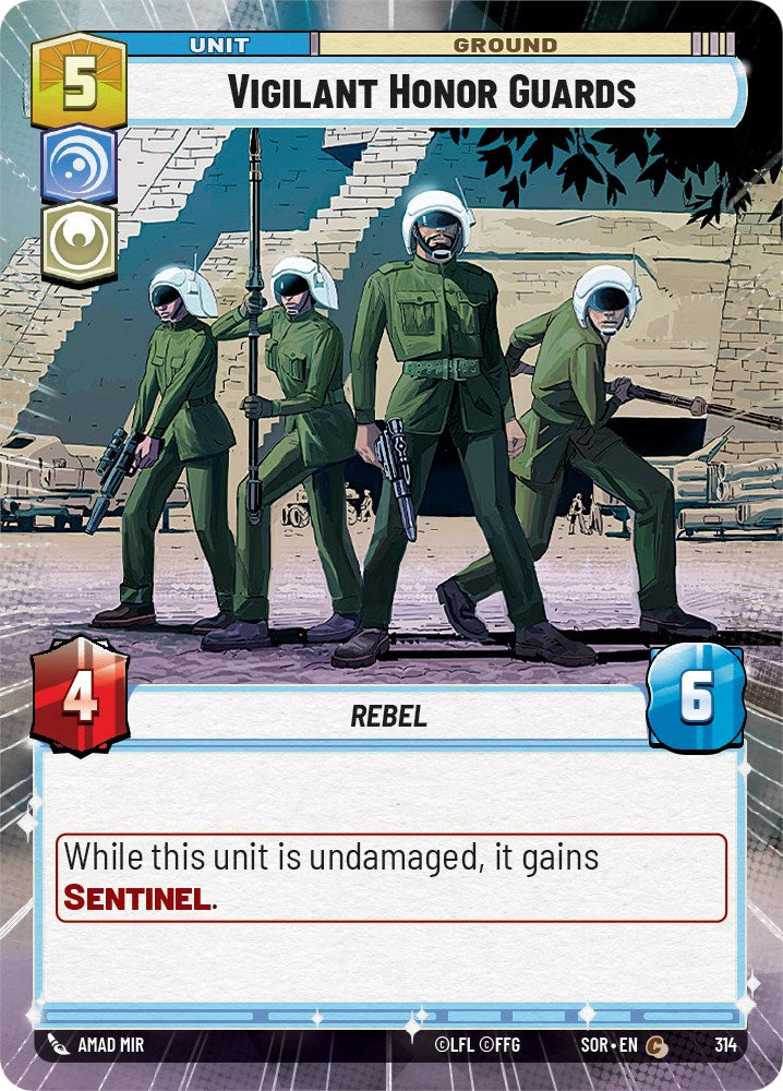 {SW-C} Vigilant Honor Guards (Hyperspace) (314) [Spark of Rebellion]