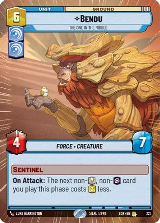 {SW-R}Bendu - The One in the Middle (Hyperspace) (321) [Spark of Rebellion]