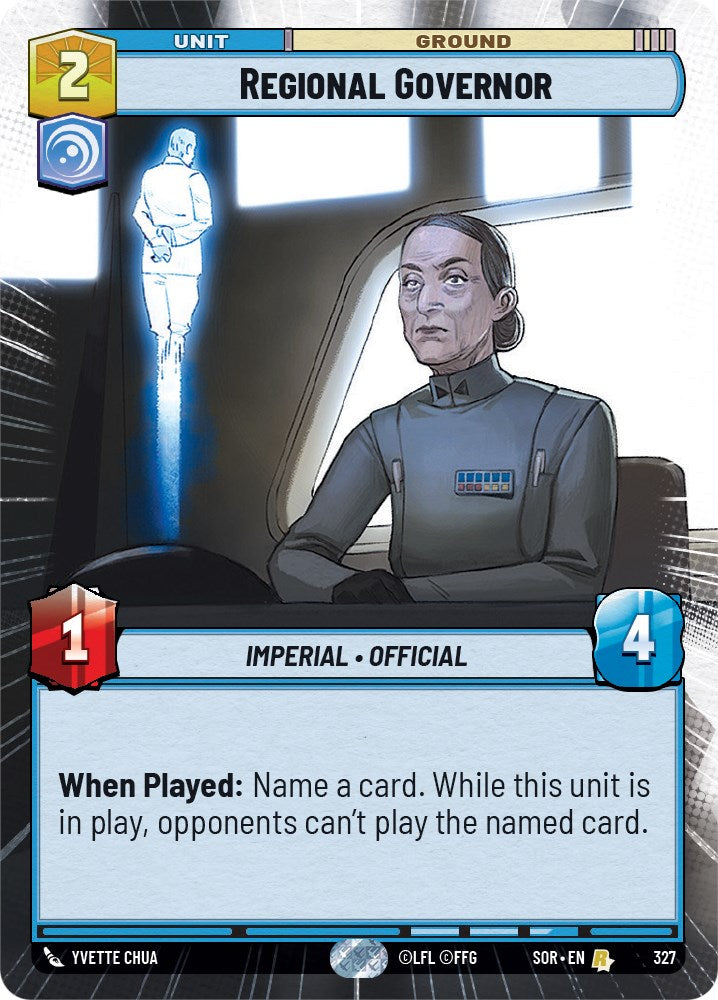 {SW-R}Regional Governor (Hyperspace) (327) [Spark of Rebellion]