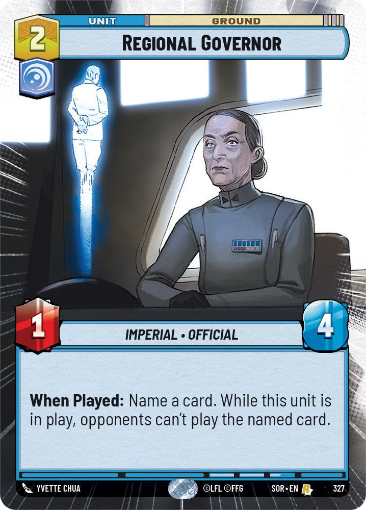 {SW-R} Regional Governor (Hyperspace) (327) [Spark of Rebellion]