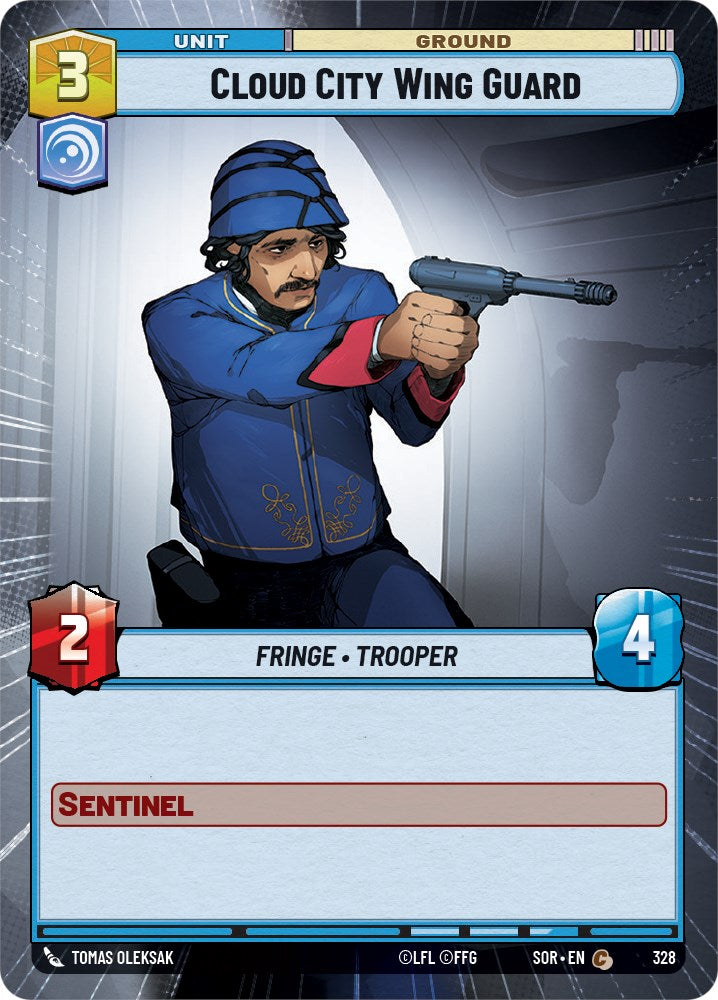{SW-C} Cloud City Wing Guard (Hyperspace) (328) [Spark of Rebellion]