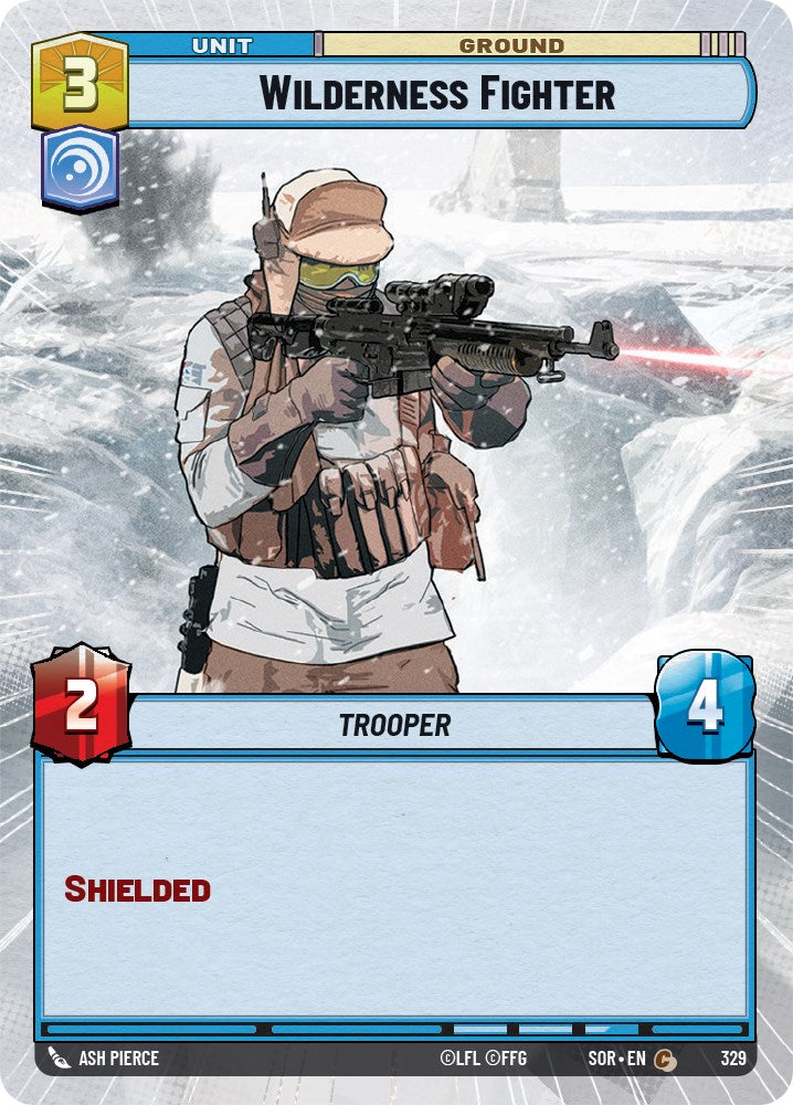 {SW-C}Wilderness Fighter (Hyperspace) (329) [Spark of Rebellion]