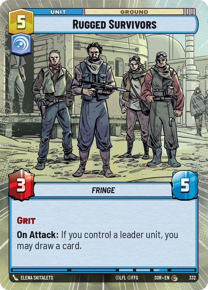 {SW-C}Rugged Survivors (Hyperspace) (332) [Spark of Rebellion]