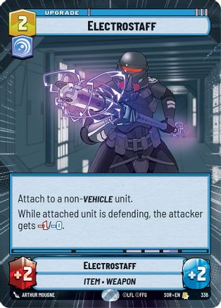 {SW-R}Electrostaff (Hyperspace) (336) [Spark of Rebellion]