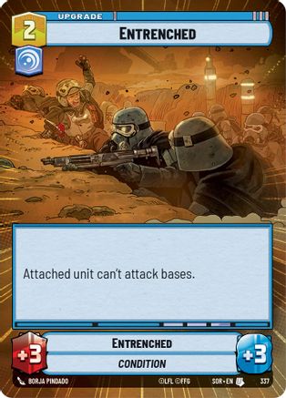 {SW-C}Entrenched (Hyperspace) (337) [Spark of Rebellion]