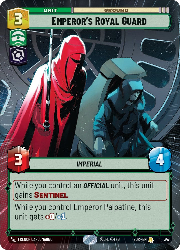 {SW-R}Emperor's Royal Guard (Hyperspace) (347) [Spark of Rebellion]