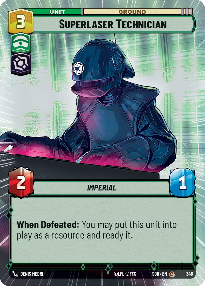 {SW-R}Superlaser Technician (Hyperspace) (348) [Spark of Rebellion]