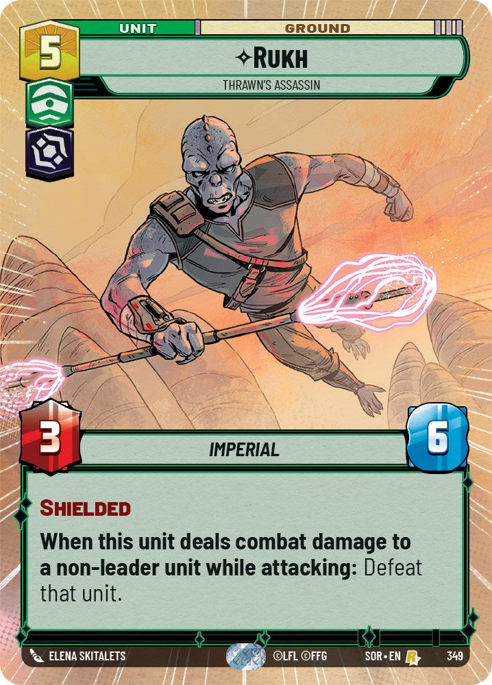 {SW-R}Rukh - Thrawn's Assassin (Hyperspace) (349) [Spark of Rebellion]