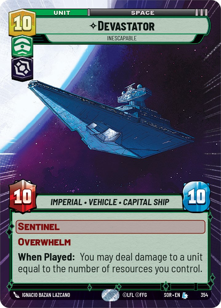{SW-R}Devastator - Inescapable (Hyperspace) (354) [Spark of Rebellion]
