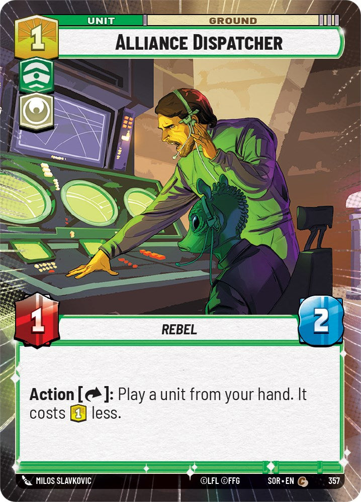 {SW-C}Alliance Dispatcher (Hyperspace) (357) [Spark of Rebellion]