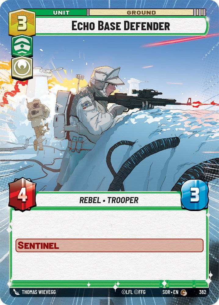 {SW-C}Echo Base Defender (Hyperspace) (362) [Spark of Rebellion]