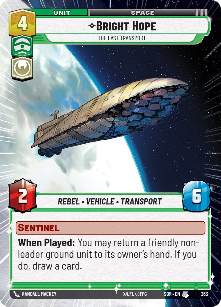 {SW-C}Bright Hope - The Last Transport (Hyperspace) (363) [Spark of Rebellion]
