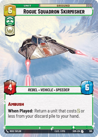 {SW-C}Rogue Squadron Skirmisher (Hyperspace) (365) [Spark of Rebellion]