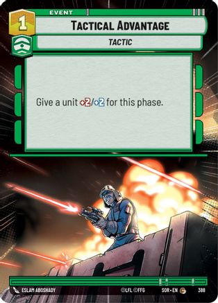 {SW-C}Tactical Advantage (Hyperspace) (388) [Spark of Rebellion]