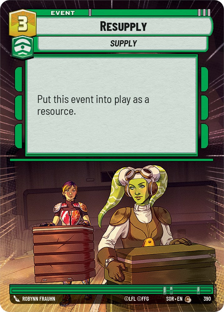 {SW-C}Resupply (Hyperspace) (390) [Spark of Rebellion]