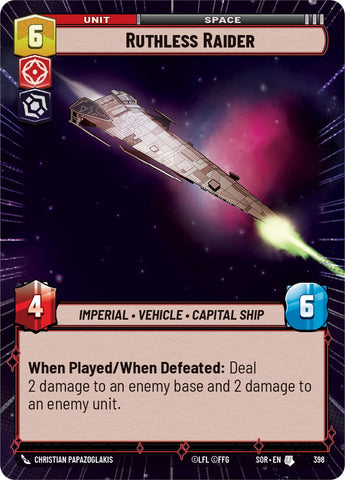 {SW-C}Ruthless Raider (Hyperspace) (398) [Spark of Rebellion]