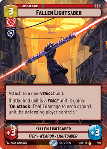 {SW-R}Fallen Lightsaber (Hyperspace) (400) [Spark of Rebellion]
