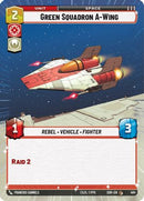 {SW-C}Green Squadron A-Wing (Hyperspace) (404) [Spark of Rebellion]