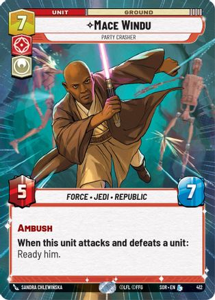 {SW-R}Mace Windu - Party Crasher (Hyperspace) (412) [Spark of Rebellion]