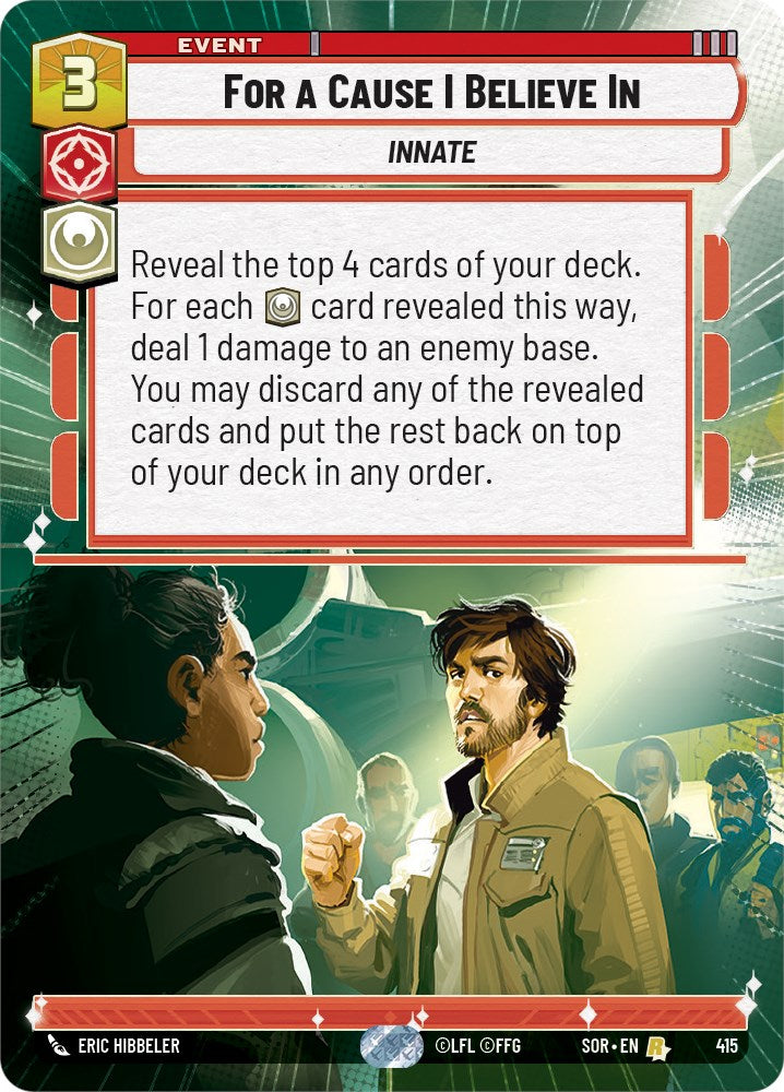{SW-R}For A Cause I Believe In (Hyperspace) (415) [Spark of Rebellion]