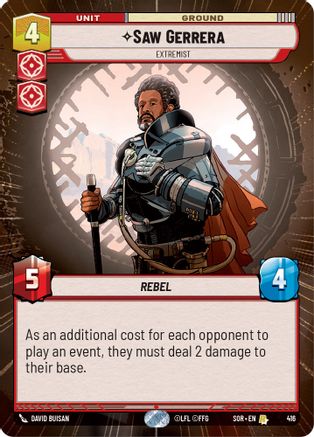 {SW-R}Saw Gerrera - Extremist (Hyperspace) (416) [Spark of Rebellion]
