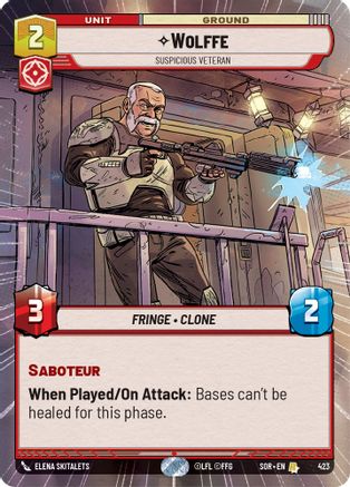 {SW-R} Wolffe - Suspicious Veteran (Hyperspace) (423) [Spark of Rebellion]