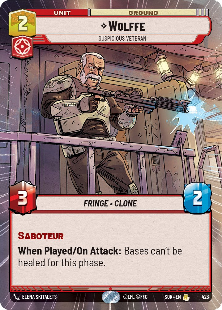 {SW-R}Wolffe - Suspicious Veteran (Hyperspace) (423) [Spark of Rebellion]