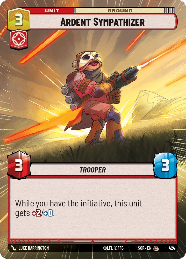 {SW-C} Ardent Sympathizer (Hyperspace) (424) [Spark of Rebellion]