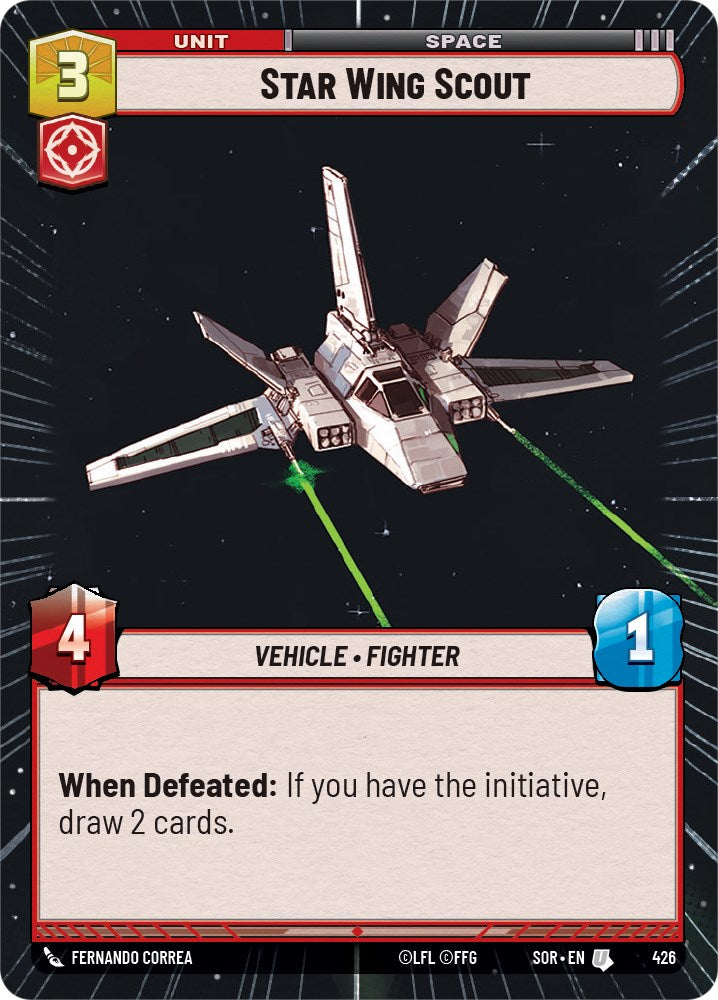 {SW-C}Star Wing Scout (Hyperspace) (426) [Spark of Rebellion]