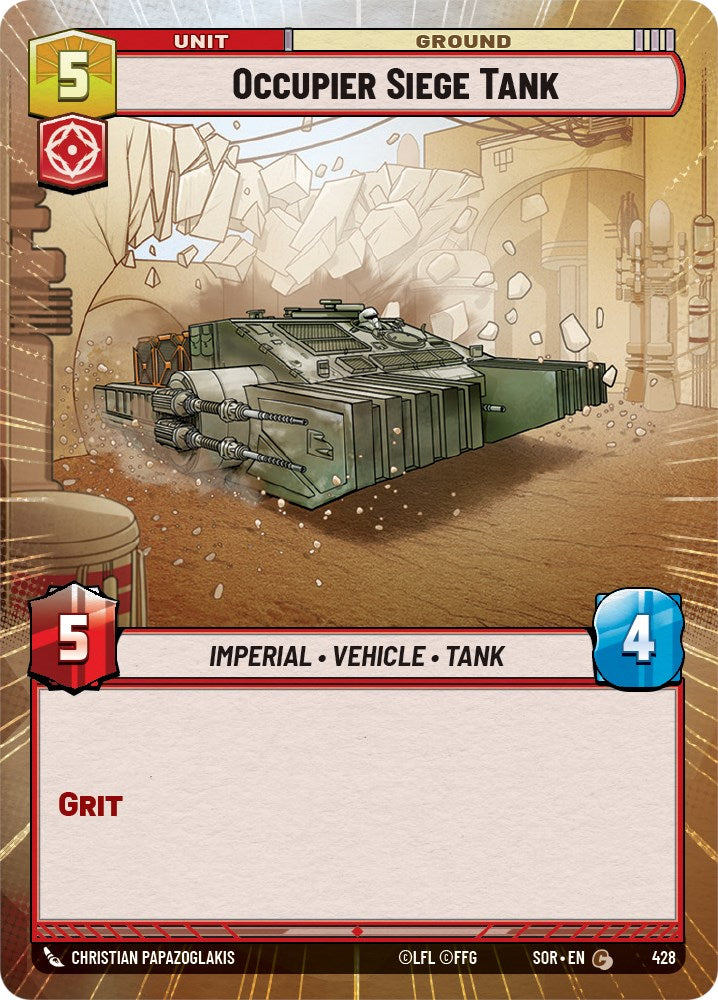 {SW-C} Occupier Siege Tank (Hyperspace) (428) [Spark of Rebellion]