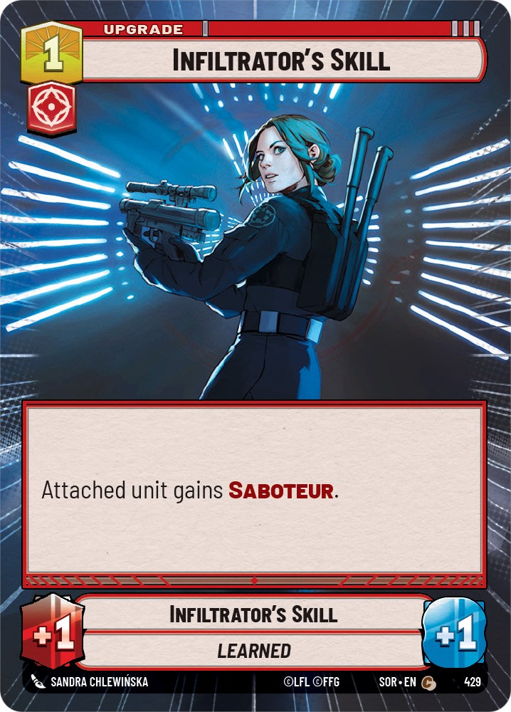 {SW-C} Infiltrator's Skill (Hyperspace) (429) [Spark of Rebellion]