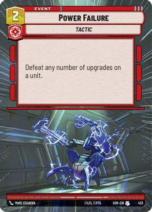 {SW-C} Power Failure (Hyperspace) (433) [Spark of Rebellion]