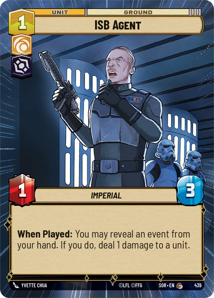 {SW-C} ISB Agent (Hyperspace) (439) [Spark of Rebellion]