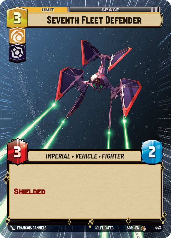 {SW-C}Seventh Fleet Defender (Hyperspace) (443) [Spark of Rebellion]